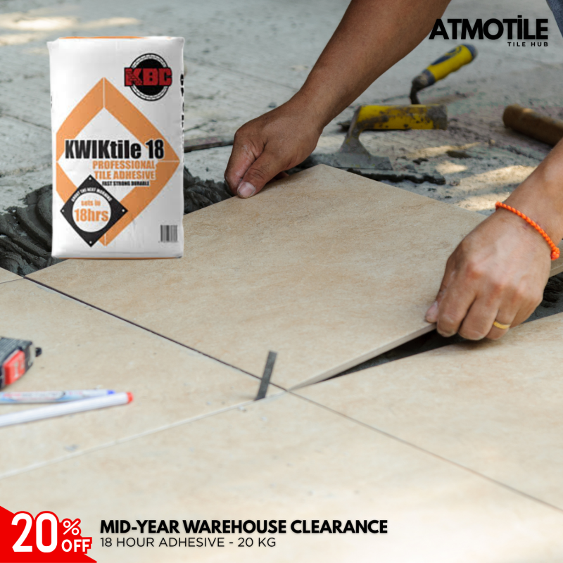 Kwiktile Porcelain Tile Adhesive 18 hour