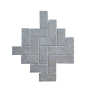 Mosaic - Porcelain Mosaic Fishbone Matt Grey