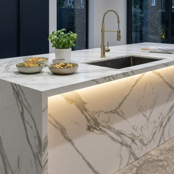 Countertop 2400x800 Venezia White