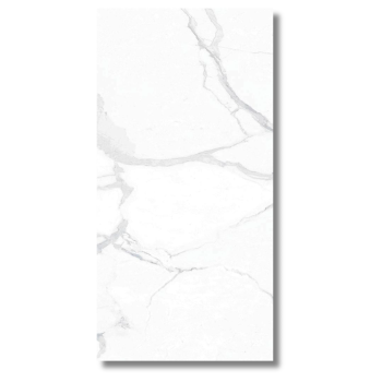 1200x600 Carrara White Matt Porcelain Tile