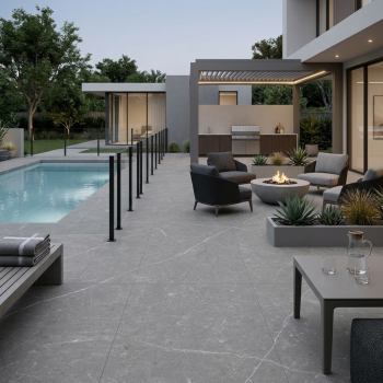 1200x600 Honed Stone Matt Porcelain Tile Anti Slip