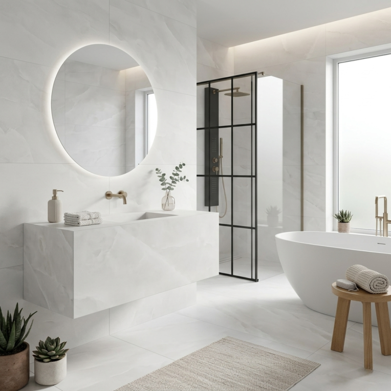 1200x600 Lunar Vapor Matt Porcelain Tile