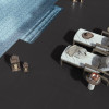 1200x600 Pure Black Matt Porcelain Tile