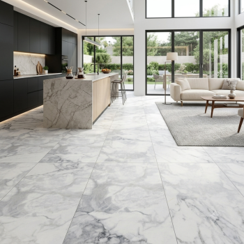 1200x600 Carrara Shadow Matt Carved Tile