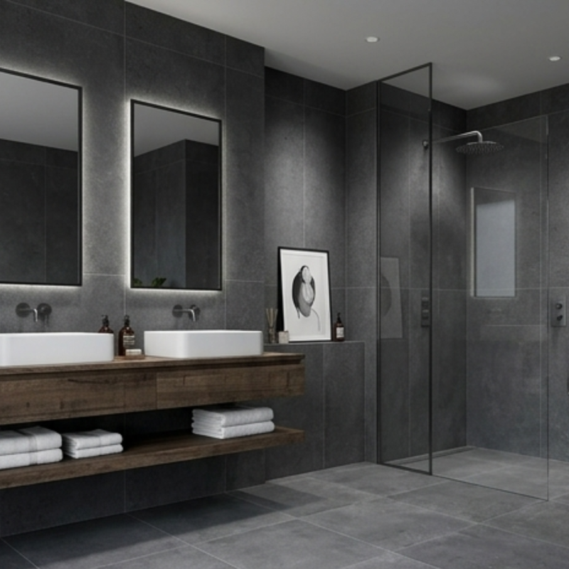 1200x600 Stone Bianco Matt Porcelain Tile