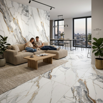 1200x600 Vanezia Gold Matt Porcelain Tile