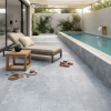 1200x600 Urban Concrete Grey Textured Matt Porcelain Tile