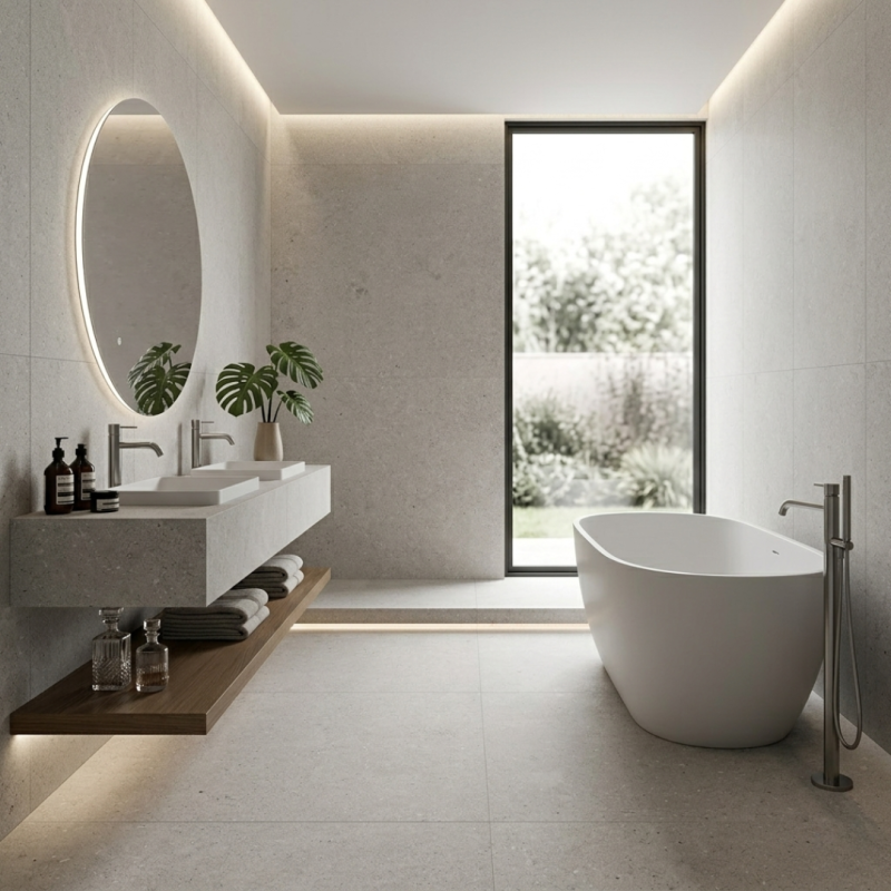 1200x600 Galaxy Silver Matt Porcelain Tile