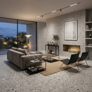 1200x600 River Pebble Matt Porcelain Tile