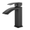Black Curve Basin Mixer