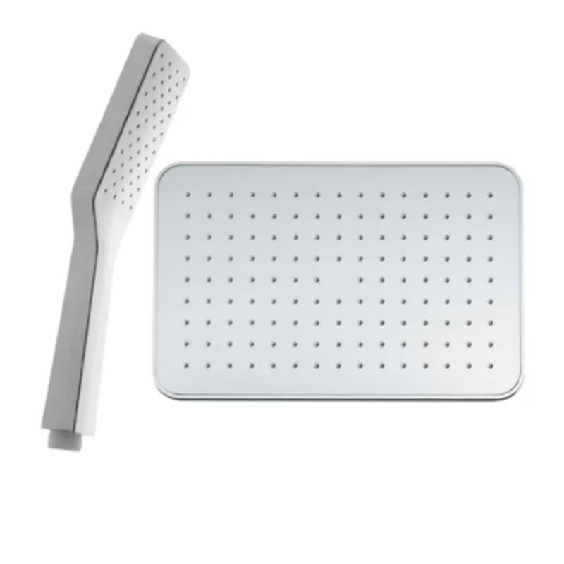 Rectangle Shower Head & Hand Shower Set