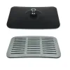 Rain Rectangular Shower Head 20cm - Chrome