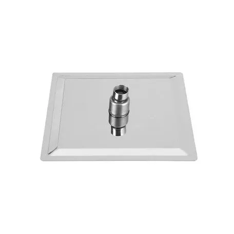 Slimline Stainless Steel Square Showerhead (with design)