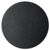 Round Rain Shower Head 23cm - Black