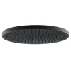 Round Rain Shower Head 23cm - Black