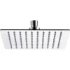 Shower Set Square Chrome