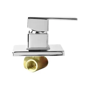 Square Shower Mixer - Chrome