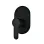 Black Oval Shower Mixer