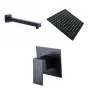 Black Shower Set Square