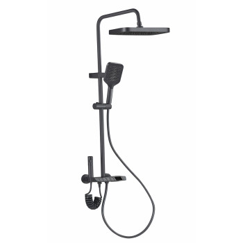 Multi-Function Shower Column Set, Button Control