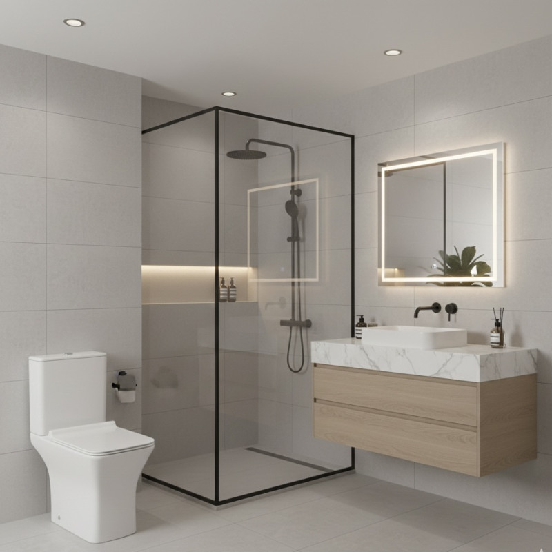 Closed Couple Toilet Set - Roma