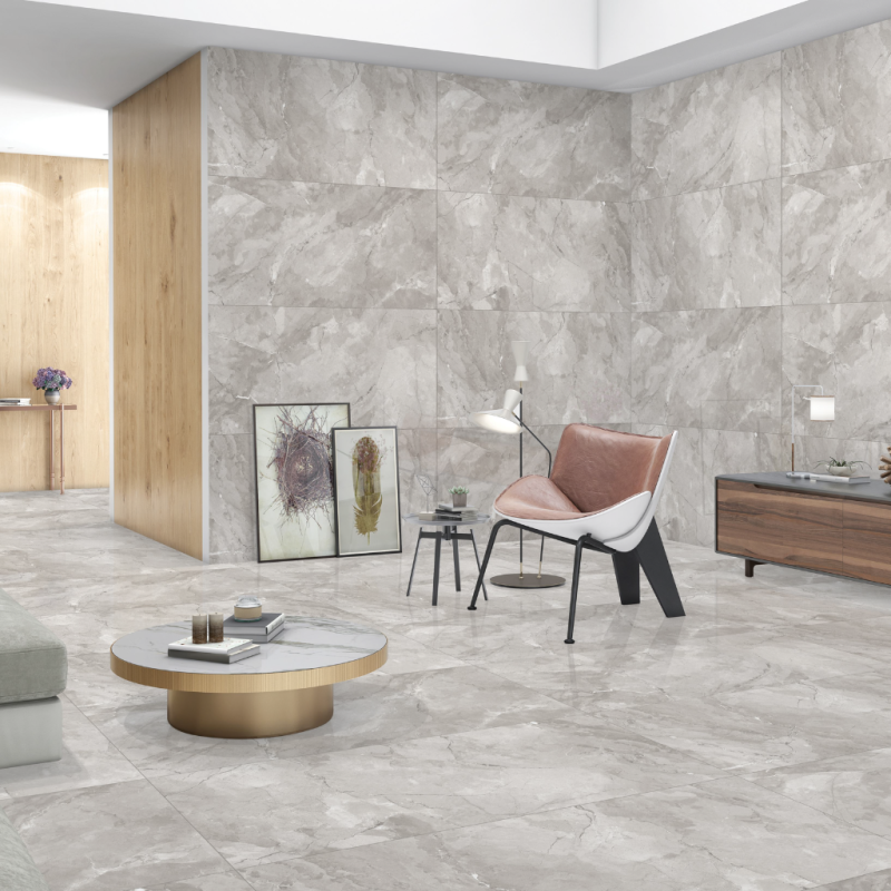 1600x800 New York Grey Polished Porcelain Tile