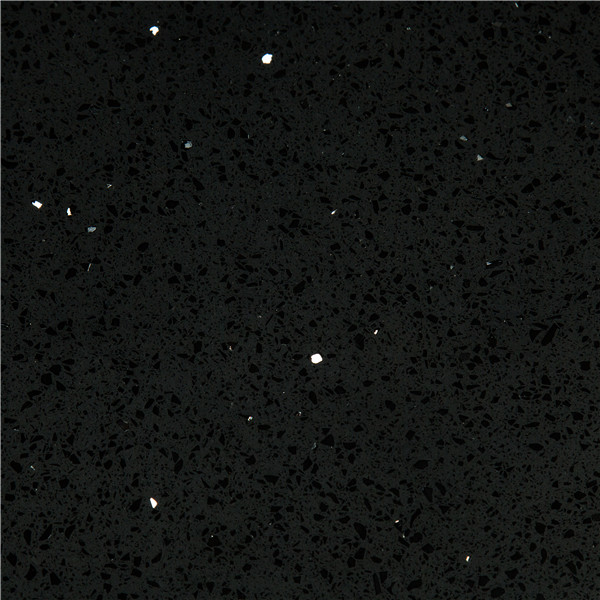 Quartz Countertop Black Sparkle