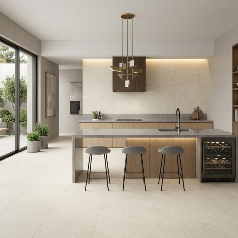 1200x600 Forge Grey Matt Porcelain Tile